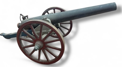Antique Iron Cannon
