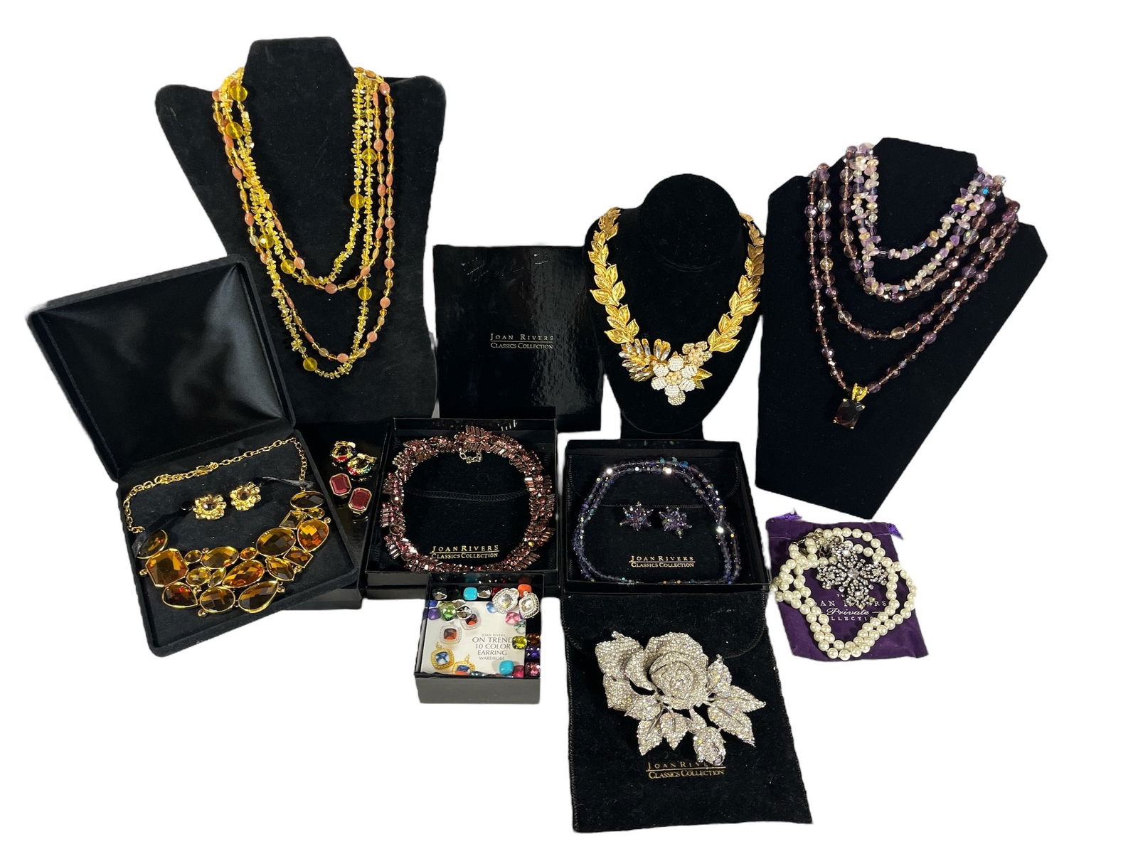 A Large Collection of JOAN RIVERS Designer Costume Jewelry (1 of 10)