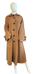 A CHRISTIAN LACROIX Wool Trench Coat