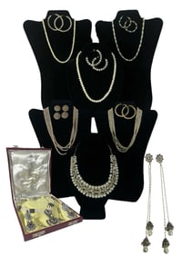 A Large Collection of Indian Pearl Jewelry