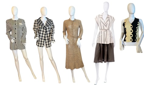 A Collection of Vintage Ladies Daywear, MOSCHINO