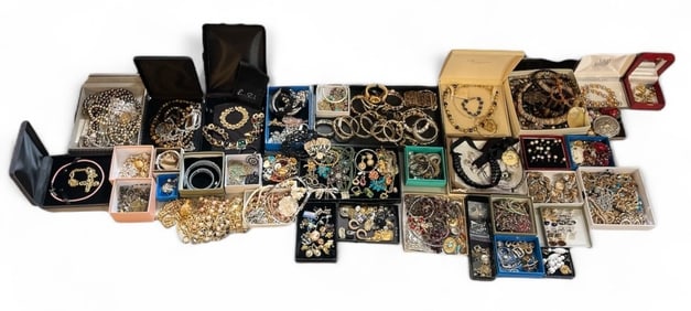 Large Collection of Costume, Designer, and Fashion Jewelry