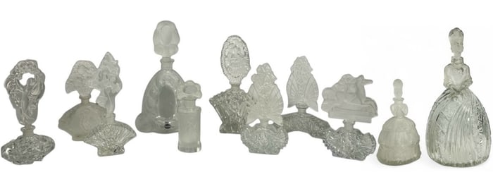 A Collection of Art Deco Perfume Bottles, HOFFMAN, INGRID