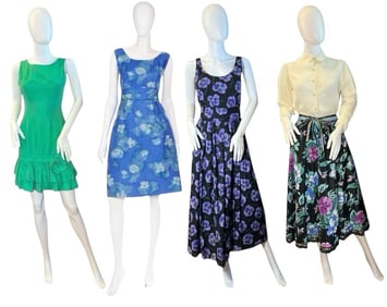 A Collection of Vintage Ladies Evening Wear, BERGDORF