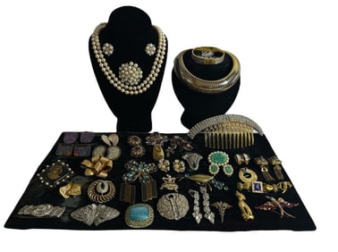 Collection of Some Sterling Silver & Costume Jewelry, NAPIER, CHARLES JOURDAN