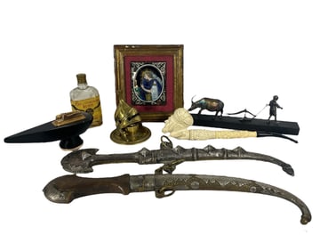 Collection of Middle Eastern, Religious Mens Desk Articles