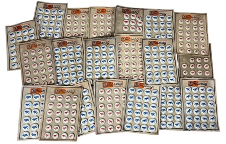 Collection of Vintage Airplane Buttons