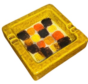 Rare BITOSSI Mid Century Ceramic Ashtray