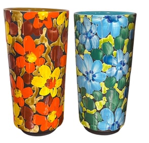 Two ALBINO BAGNI For RAYMOR Italian Vases