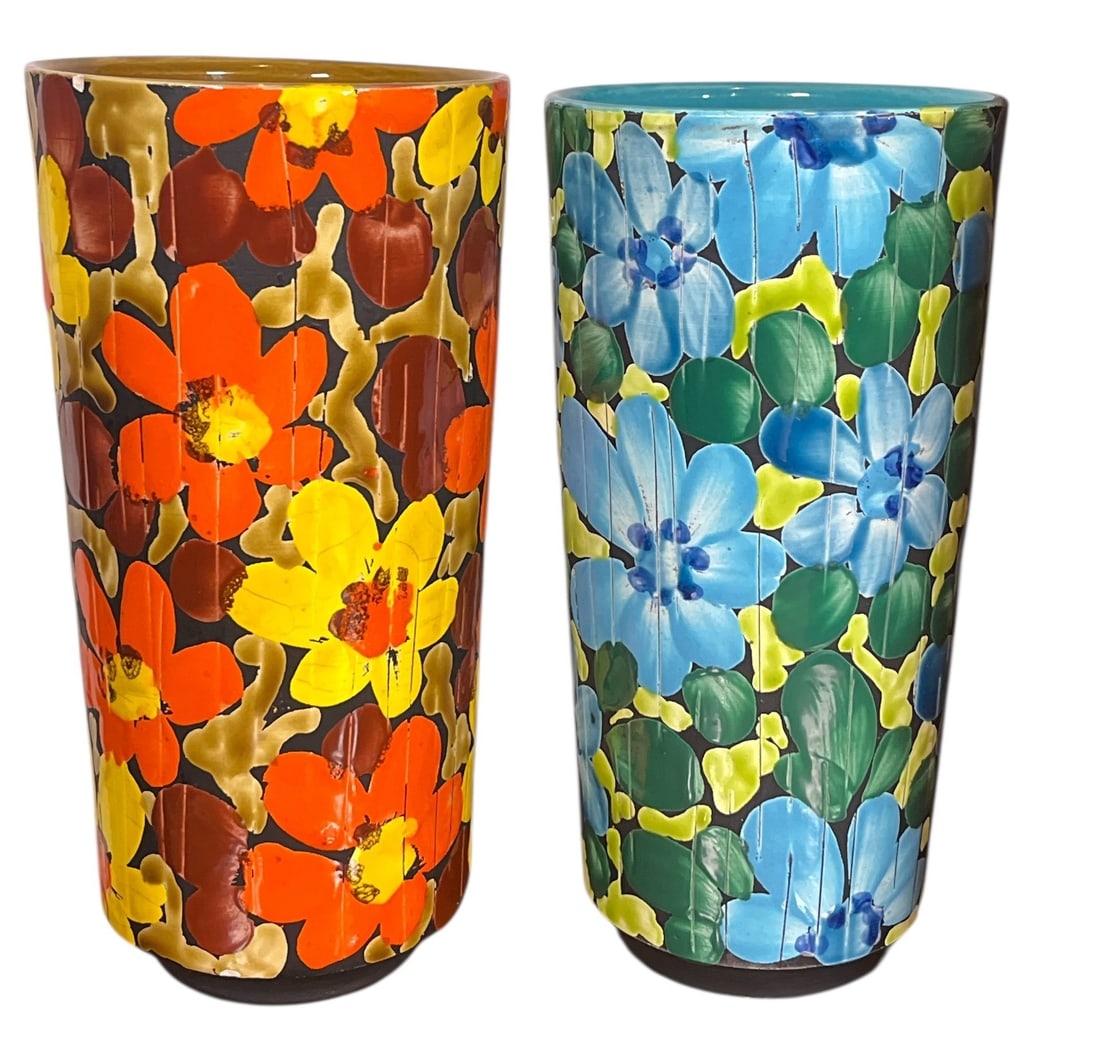 Two ALBINO BAGNI For RAYMOR Italian Vases (1 of 8)
