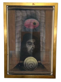 A 1997 ALEXANDER RICHTER Mixed Media Painting