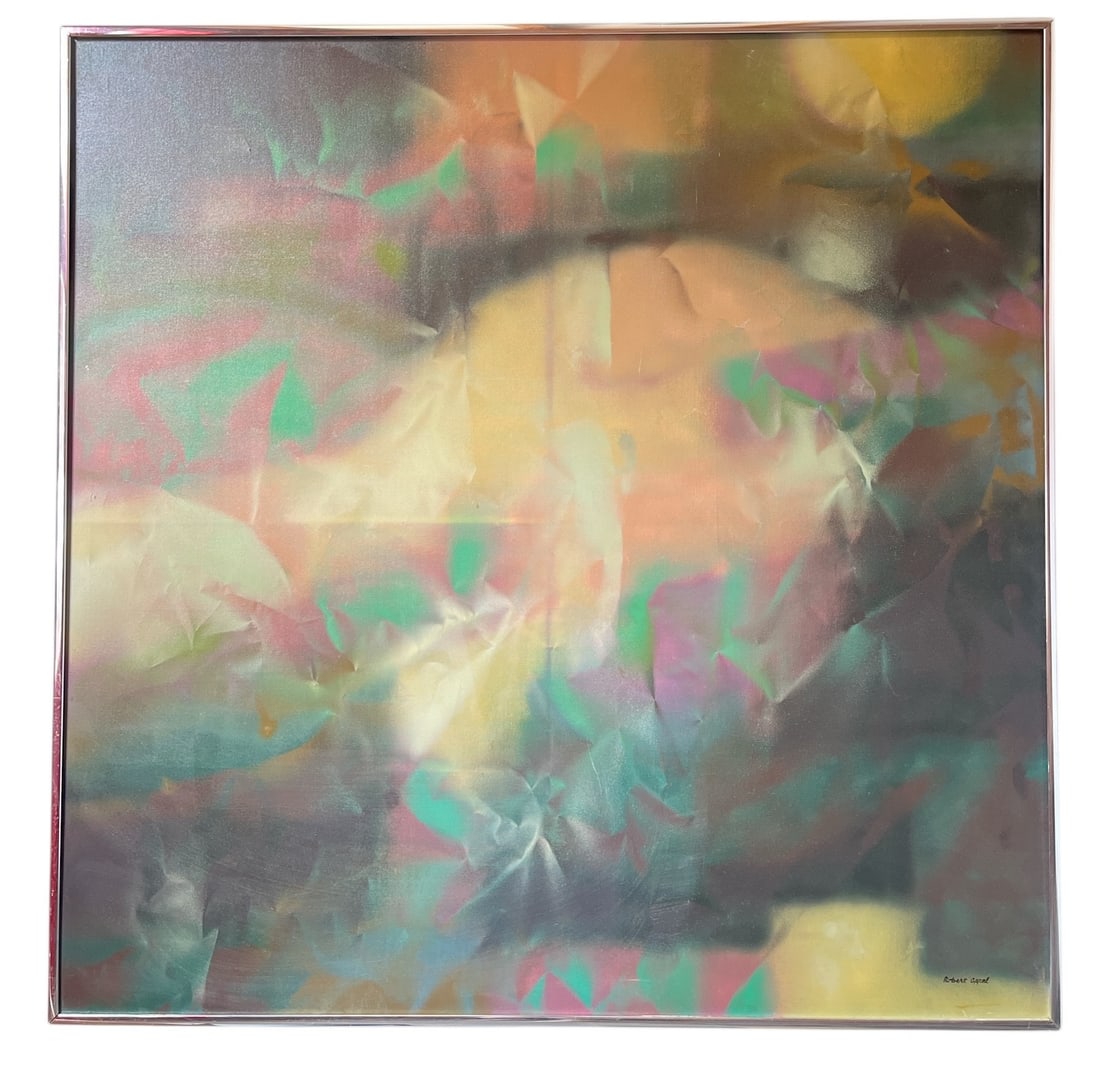 ROBERT APPEL Psychedelic Oil on Canvas, 1989 (1 of 7)