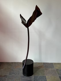 An Abstract Flower Garden Sculpture, Life Size