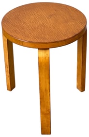 ALVAR AALTO L-leg Stool Model 60, FINSVEN, Early Production