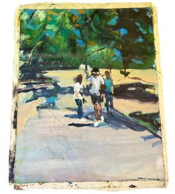RONAN WALSH, "Walking Beach", 1997