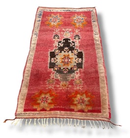 Vintage BOUJAD Moroccan Rug