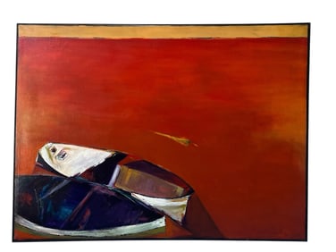 A 1985 JOSE R. MORALES JR. Acrylic on Canvas