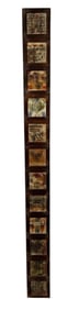 A RICARDO BENAIM "Estele" 1996 Large Mixed Media