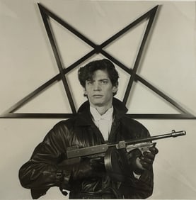 A 2014 ROBERT MAPPLETHORPE Self Portrait Photo Engraving