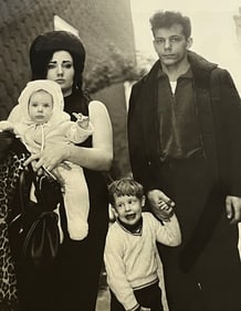 A DIANE ARBUS Sheet Fed Photogravure, Young Brooklyn Family