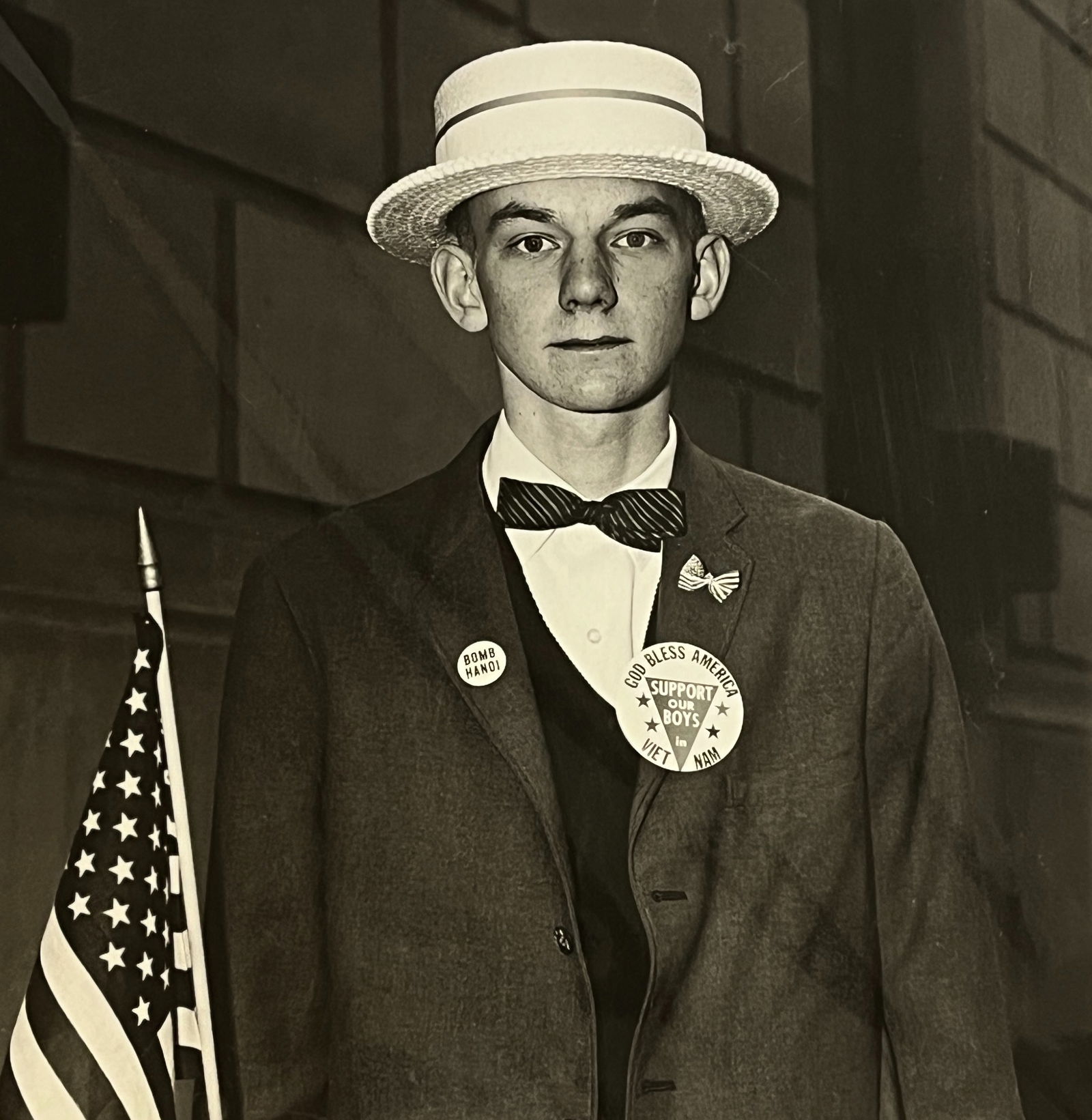 A 2003 DIANE ARBUS Photogravure of Boy Waiting to March (1 of 2)