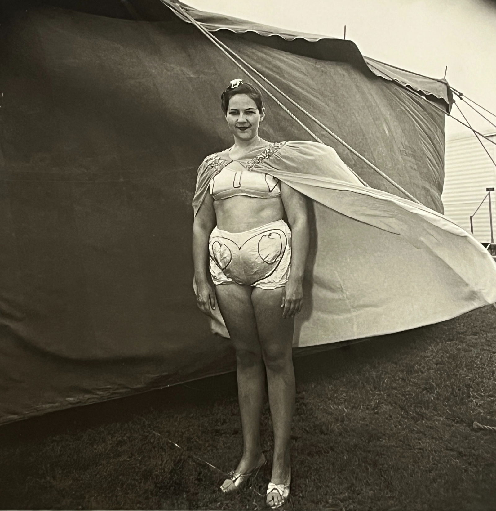 A 2003 DIANE ARBUS Photogravure of a Circus Girl (1 of 2)
