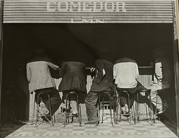 A 1997 MANUEL ALVAREZ BRAVO Photo Engraving, "The Crouched Ones"