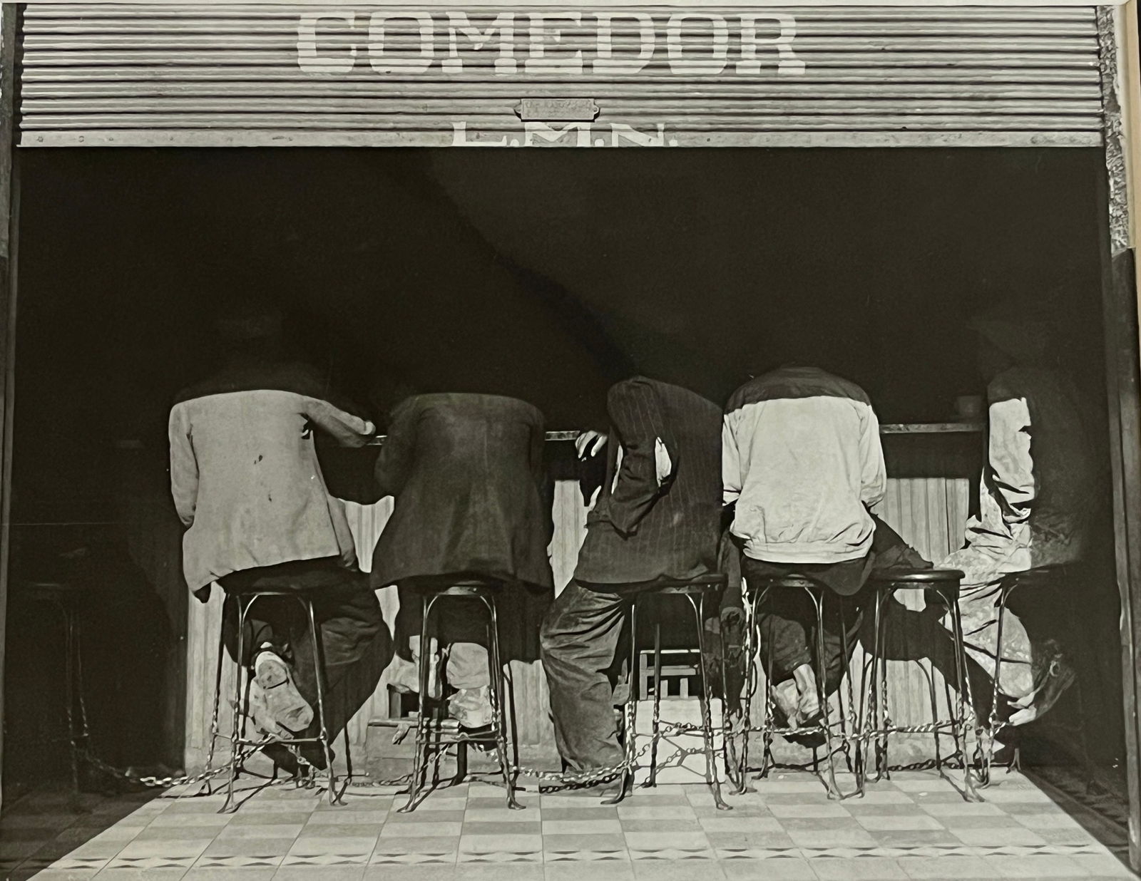 A 1997 MANUEL ALVAREZ BRAVO Photo Engraving, "The Crouched Ones" (1 of 2)