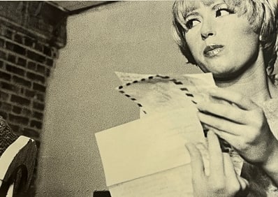 A 1989 CINDY SHERMAN Sheet Fed Photogravure of Untitled Film Still #5