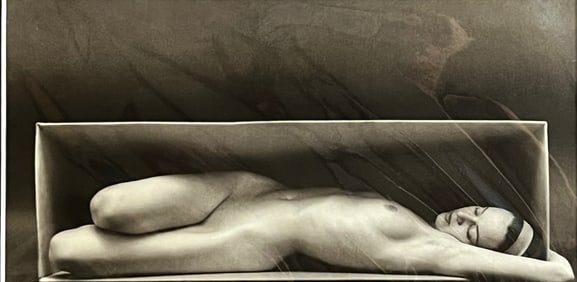 A 1986 RUTH BERNHARD Sheet Fed Photogravure, In The Box, Horizontal