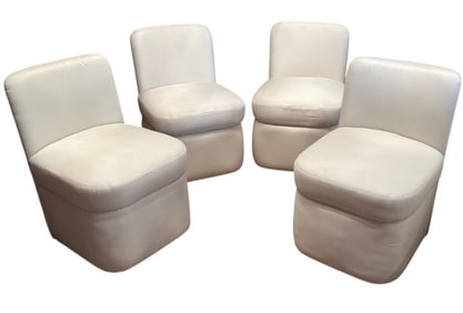 Petit Post Modern Lounge Chairs, Set of Four