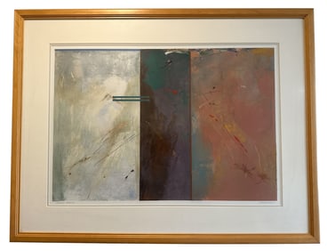 Mid Century JOHN BAUGHMAN "Portal Series" Mixed Media