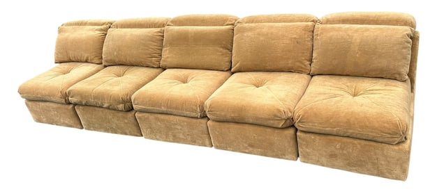 A Space Age Mid Century Modular Sofa, ISO MILO BAUGHMAN