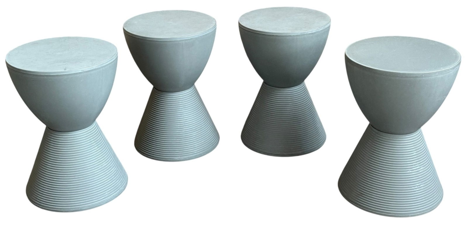 PHILIPPE STARCK "Prince Aha" Stools, KARTELL, Set of Four (1 of 3)