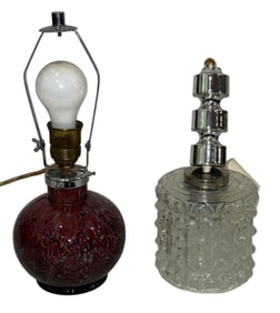 Two Art Deco - Mid Century Lights