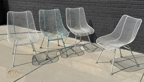 RUSSELL WOODARD "Sculptura" Chair, Set of 4