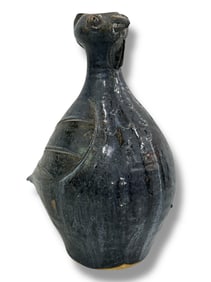 Mid Century Japanese Bird Vase, KATO USUKE