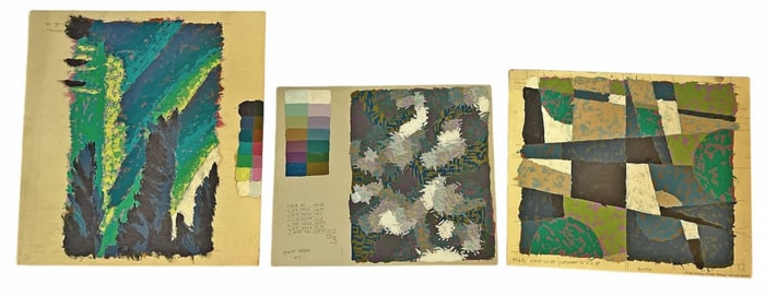 Three ROBERT APPEL Color Study Prototypes
