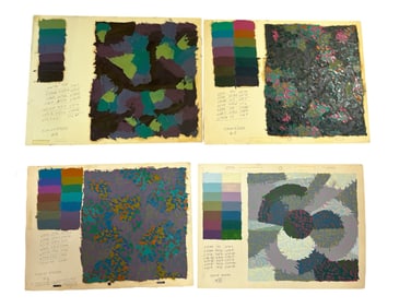 Four ROBERT APPEL Color Study Prototypes