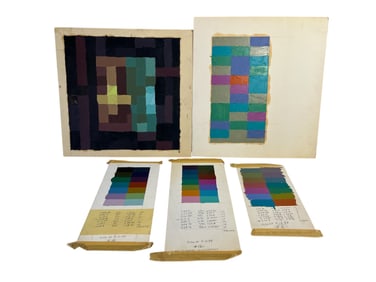 Five ROBERT APPEL Color Study Prototypes