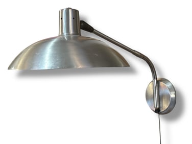 A Mid Century Saucer Wall Lamp, IMO GERALD THURSTON