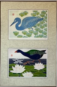Two IKKI MATSUMOTO Offset Lithographs, Signed and Numbered
