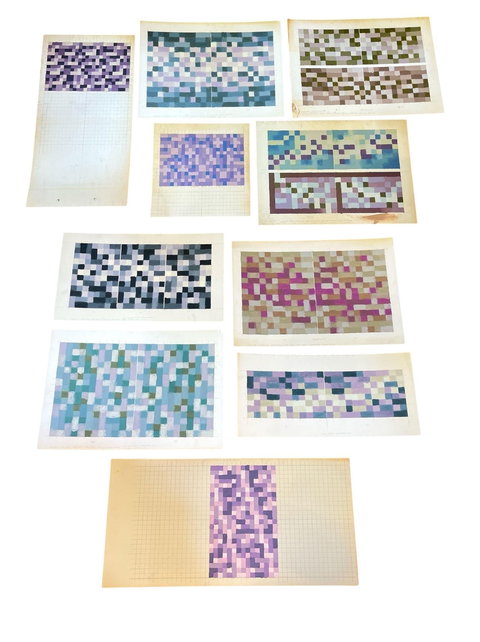 An Assortment of ROBERT APPEL Purple Tone Color Studies (1 of 7)