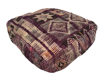Vintage Kilim Pouf