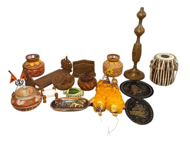 Large Collection of Indian/World Travel Items