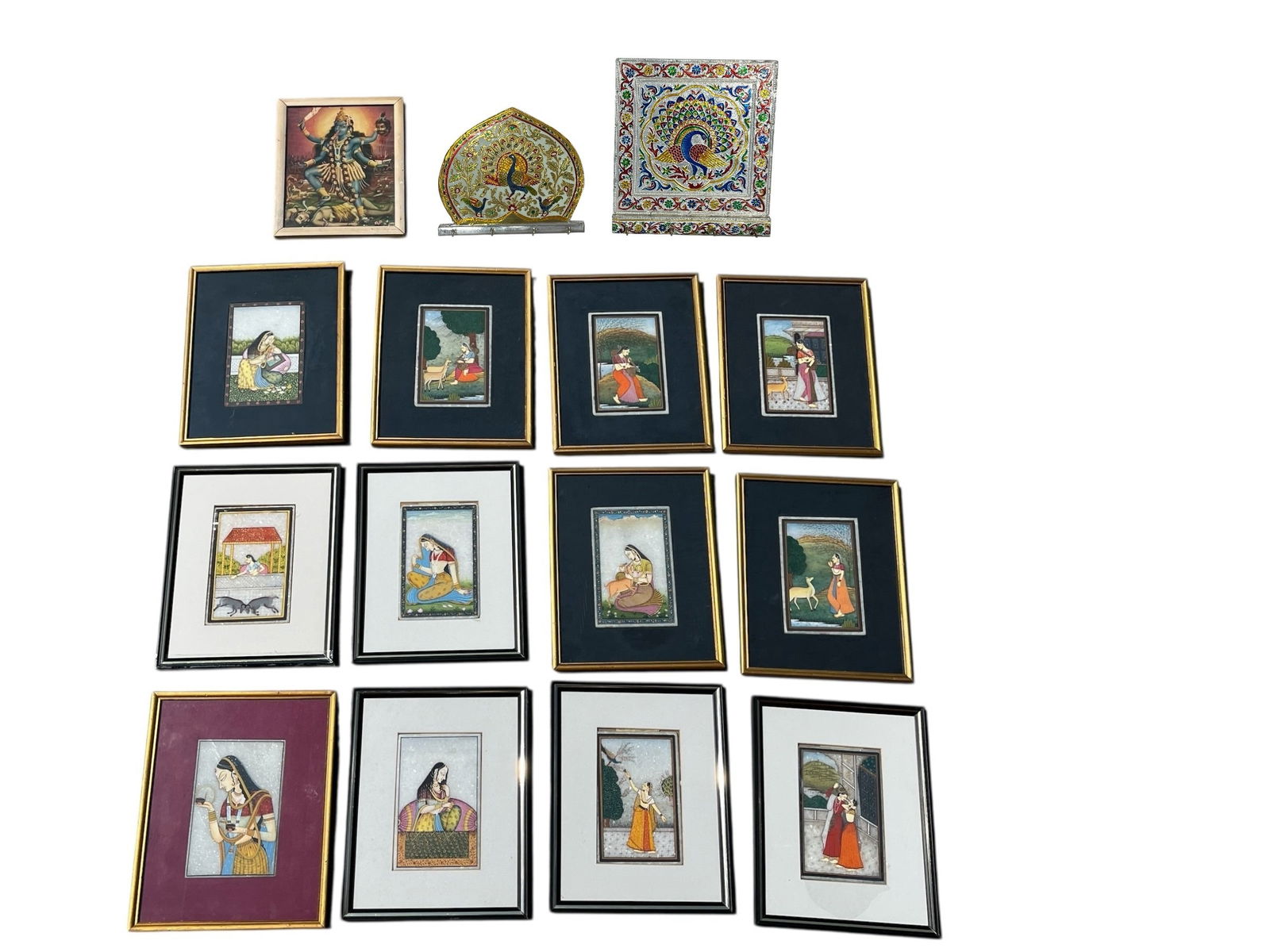 Large Collection of Indian Artwork and Decorative Items (1 of 7)