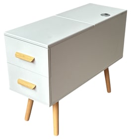 Ultra Modern Storage Compartment Side Table