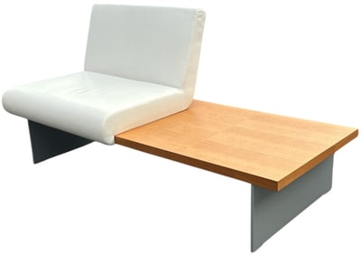 A Modernist Seated Platform Bench