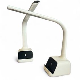 Two Contemporary Nightstand Lamps