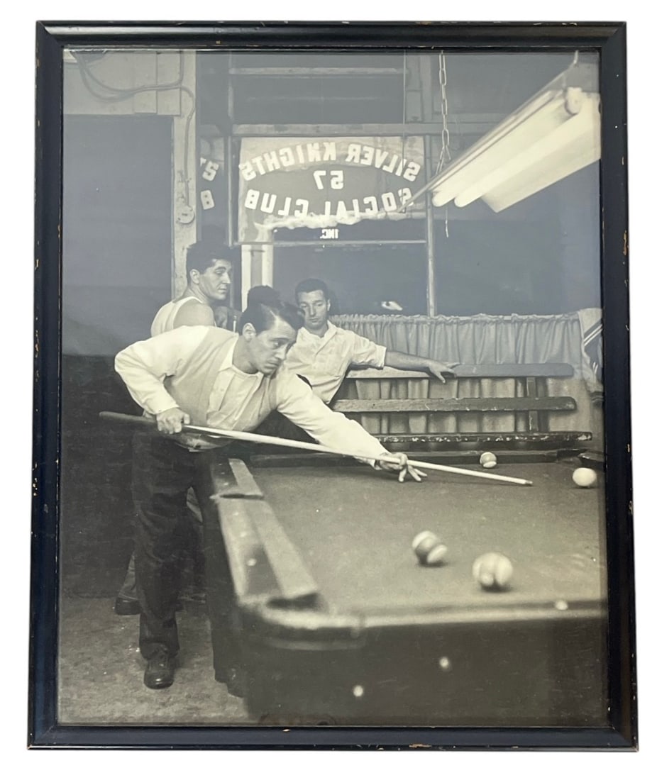 A Late 1950s New York Billiards Photograph
